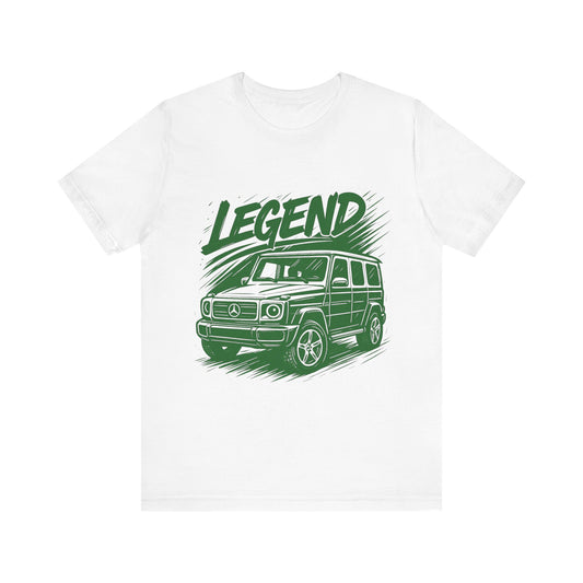Legendary SUV Graphic Tee | Unisex Modest Streetwear | Car Enthusiast Gift | Ethical Casual Apparel | Unique Halal-Friendly Present