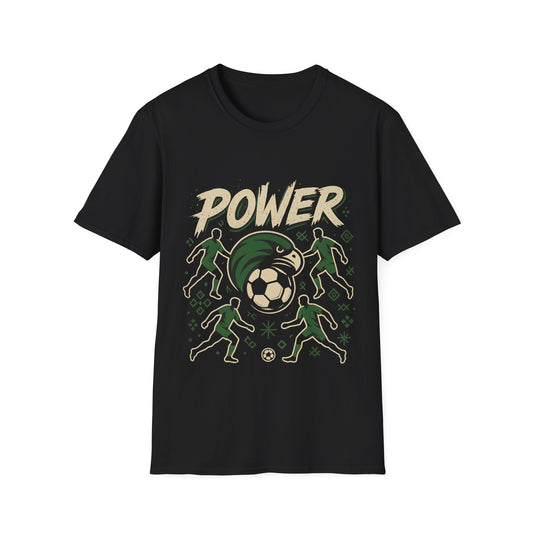 Power Soccer Tee | Bold Unisex Shirt for Football Lovers & Team Spirit