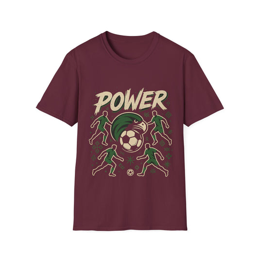 Power Soccer Tee | Bold Unisex Shirt for Football Lovers & Team Spirit