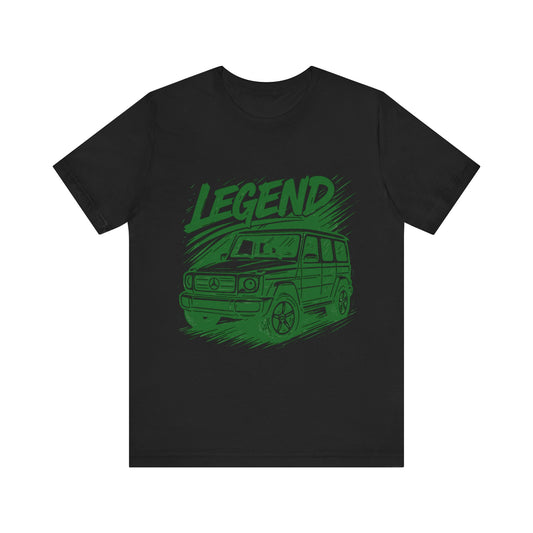 Legendary SUV Graphic Tee | Unisex Modest Streetwear | Car Enthusiast Gift | Ethical Casual Apparel | Unique Halal-Friendly Present